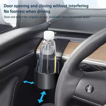 ABS Car Interior Water Cup Holder Dashboard Water Cup Holder Holder Dashboard Cup Holder Comfortable чёрный