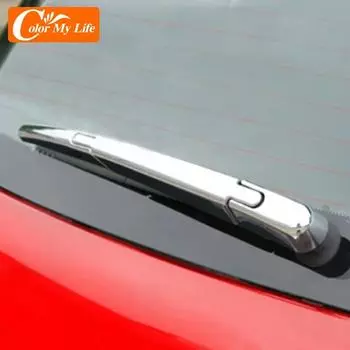 ABS Chrome 3 шт./компл. наклейка на заднее стекло автомобиля для Peugeot 3008 2013 2014 2015 Аксессуары