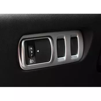 ABS Chrome для Renault Kadjar 2015 2016 2017 2018 аксессуары LHD автомобильные фары переключающая рамка накладка автомобиля
