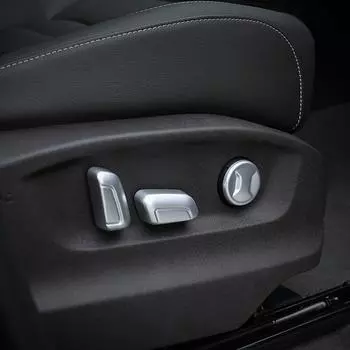 ABS хром для Golf 7 MK7 2016 2017 2018 автомобильные аксессуары регулировка сиденья автомобиля переключатель крышка отделка наклейка стайлинг автомобиля