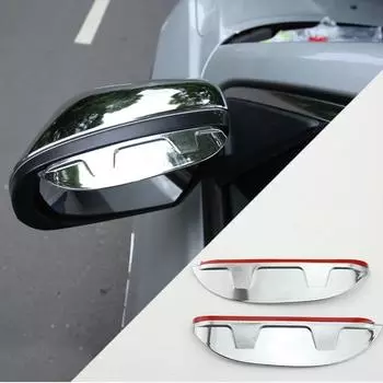 ABS хромированная крышка зеркала заднего вида для автомобиля, наклейка на зеркало заднего вида для Jeep Compass 2016-2018, наклейки для Jeep Renegade PC 2pc