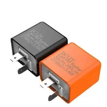 ABS LED Flasher Relay 12V Blinker Indicator Relays Электронное реле мигалки Сигнал поворота мотоцикла