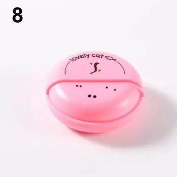 ABS Round Rotary Storage Data Line Box Earphone Case Wire Cable Organizer Jewelry Protective 8