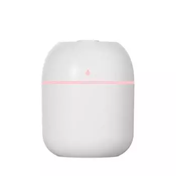 ABS Spray Bottle 220ML Small Air Humidifiers for Home with 1M USB 6-10H Spray Diffuser Aroma Essential Mist Maker Colorful light