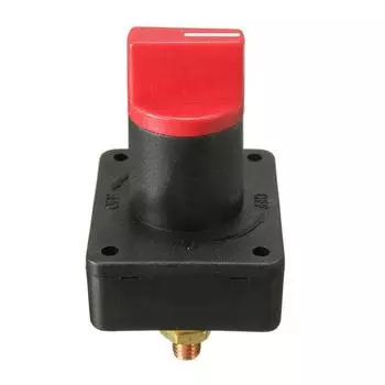 ABS Switch Power Battery Isolator - Materials Simple Installation Battery Isolator Disconnect Disconnect Rotary Cut Red Black