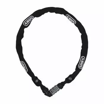 ABUS a trusted German brand with 100 years of lightweight bicycle road bike chain combination black Japanese (ABUS), history, lock, lock, lock, lock, чёрный
