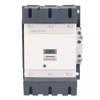 AC380V 115A AC Контактор Silver Point 1NO 1NC 3P Электрический контактор для распределения электроэнергии