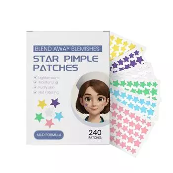 Acne Patch Soothing Patch Oil Control Care Patch Reduce Redness Cute Acne Patch One Size белый