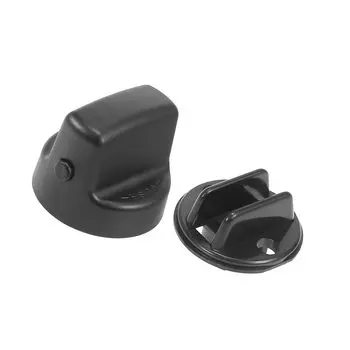ACROPIX 2pcs Car Engine Keyless Ignition Start Stop Switch Button Set for Mazda CX-9 CX-7 Black