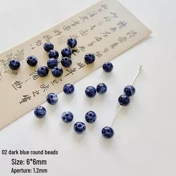 Acrylic Round Chinese Bead Spacers for DIY Jewelry Making: Bracelets & Necklaces Accessories.