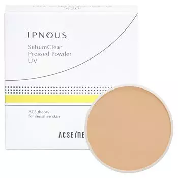 ACSEINE Hypnos Sea Bum Прозрачная прессованная пудра UV N20 [Refill] (Пудра для лица/пудра для лица) (натуральный)