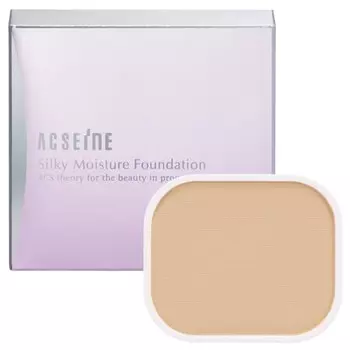 ACSEINE Silky Moisture Foundation N Refill (Powder Foundation) N20 (Natural)