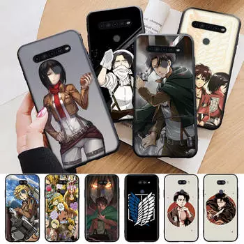 AD61 Attack on Titan аниме черный чехол для OPPO Reno 8 6 5 4 Pro Find X3 A17 A31 A38 A40 A53 A54 A55 A74 A76 A78 A77 A80 A94 A95 A96 Pro Sofe Cover OPPO A96 4G зелёный