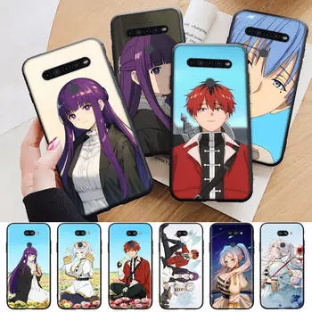 AD65 Frieren Black Case for OPPO Reno 8 6 5 4 Pro Find X3 A17 A31 A38 A40 A53 A54 A55 A74 A76 A78 A77 A80 A94 A95 A96 Pro Sofe Cover OPPO A78 коричневато-жёлтый