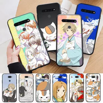 AD78 Natsume Yuujinchou Black Case for Samsung Note 20 Lite S24 Ultra S23 S22 A05 A06 A11 A71 A15 A16 A13 A24 A25 A33 A52 A53 M55 M35 Sofe Cover Samsung A20 бездна