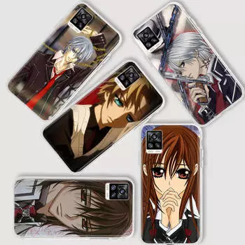 AD92 Vampire Knight прозрачный чехол для Samsung A04 A14 A23 A34 A54 M23 M33 M52 M53 Realme 10 9 C30S C35 C55 VIVO Y02 Y21 Y33S Y51 X80 V25 крышка Tecno POP 5 LTE бездна