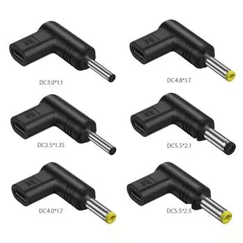 Адаптер 15 В Type-C PD Female to DC Male Connector для маршрутизатора камеры (DC4.8x1.7)