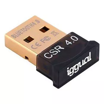 Адаптер Bluetooth 4.0 iggual IGG316658 2,4 ГГц