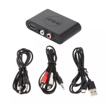 Адаптер Bluetooth RCA Portable Audio 5.0 3,5 мм для домашнего ресивера стерео