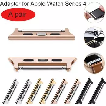 Адаптер браслета Разъем для ремешка Apple Watch/iWatch Series 4 40 мм One size розового золота