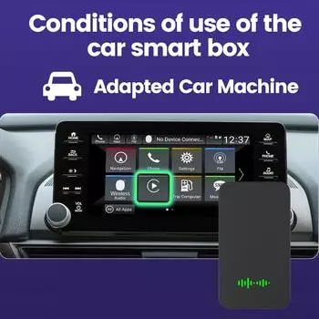 Адаптер CarPlay Auto Black Мультимедиа Plug And Play
