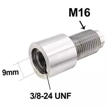 Адаптер CO2 от 3/8 до M16, компрессор высокого давления, профессиональный