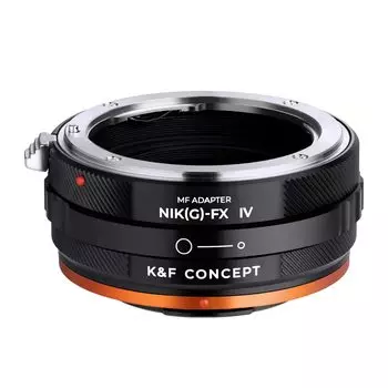 Адаптер Concept Mount IV для объективов Nikon F Mount, совместимый с объективами Fujifilm, адаптер для конвертера объективов Fuji Film X Mount с ручной фокусировкой