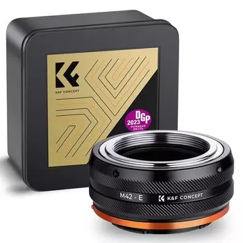 Адаптер Concept mount IV M42, совместимый с объективом Sony E mount NEX, адаптер для конвертации объектива Alpha a9, матовая отделка, высокая