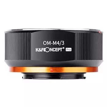 Адаптер Concept Mount Переходник с байонета Olympus OM на байонет Micro Four Thirds Матовое покрытие Реализация бесконечности Прямой магазин от производителя K&F