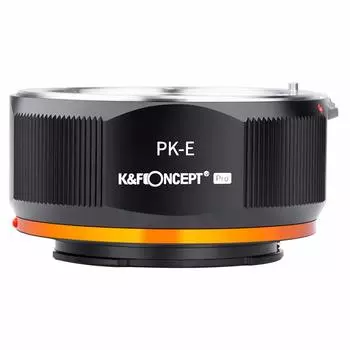 Адаптер Concept Mount PK Mount E Mount Pentax PK K Lens Совместимость с Sony NEX E Camera Адаптер объектива Матовая отделка Реализация бесконечности Производитель