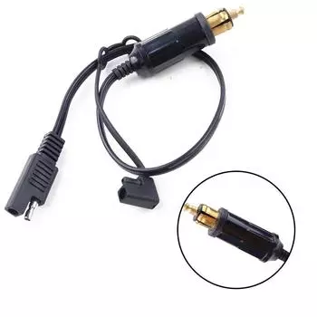 Адаптер DIN Powerlet для SAE, удлинительный кабель с разъемом 35 см, подходит для мотоциклов BMW 12-24 В 10 А, аксессуары для транспортных средств CHINA