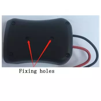 Адаптер для аккумулятора 12awg Diy с отверстиями для крепежных винтов, термостойкий провод, совместимый с