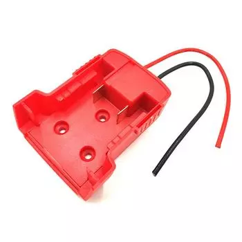 Адаптер для аккумулятора Milwaukee M1818-20V, адаптер питания с разъемом, провода 12 AWG