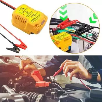 Адаптер для автомобильного стартера DeWalt/Milwaukee/Makita 18 В 20 В аккумулятор DCB204 DCB206 с кабелем 11AWG для запуска двигателя