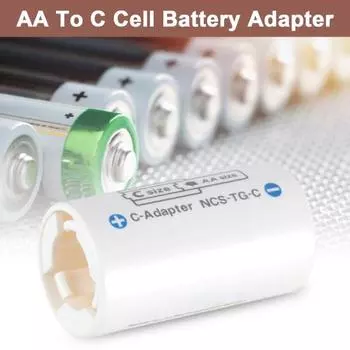 Адаптер для батареек LR6 AA - LR14 C, чехол для элемента LR6 - LR14