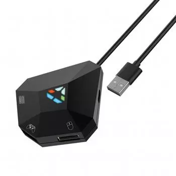 Адаптер для клавиатуры и мыши USB-соединение, преобразование мыши и клавиатуры для PS4, PS3, Xbox One, Xbox 360, Nintendo Switch lite 5.9*3.14*0.79 in чёрный