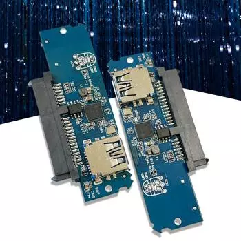 Адаптер для корпуса жесткого диска Sata to USB3.0 2,5 дюйма Адаптер для корпуса жесткого диска Sata to USB3.0 для различных операционных систем с поддержкой горячей замены