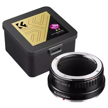Адаптер для крепления Concept Manufacturer Direct Store, совместимый с камерой Olympus Olympus OM Z, крепление Olympus OM, конвертер Nikon Z, крепление Infinity