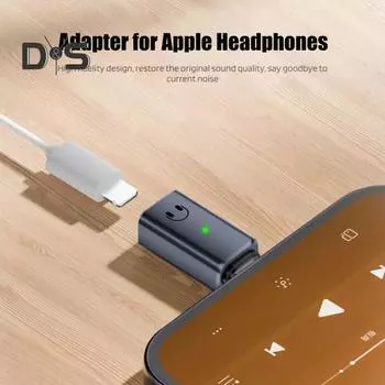 Адаптер для наушников USB-C - аудиоадаптер USB Type C Male - Female Адаптер для наушников Усилитель для гарнитуры Адаптер для Apple белый
