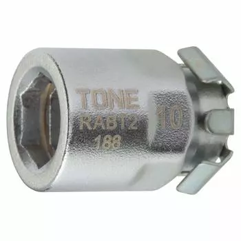 Адаптер для очков с трещоткой TONE RABT2 для вставки бит (для бита) серебряный