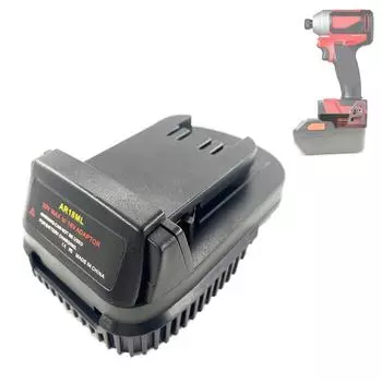 Адаптер для Ridgid / для AEG 18V 20V Lithium Battery Convert To для Milwaukee 18V Li-ion Battery Power Tools Electric Drill Use
