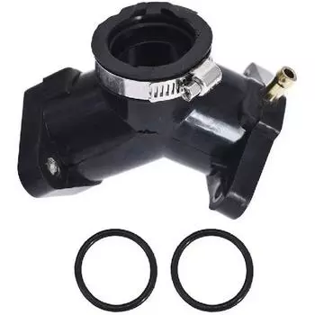 Адаптер интерфейса впускного коллектора карбюратора для Yamaha 66 V Star VIRAG0 250 XV250 XV125 XV 125 V-Star чёрный