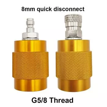 Адаптер из алюминиевого сплава для обработки сжатого воздуха на АЗС 2# with 8mm female fitting