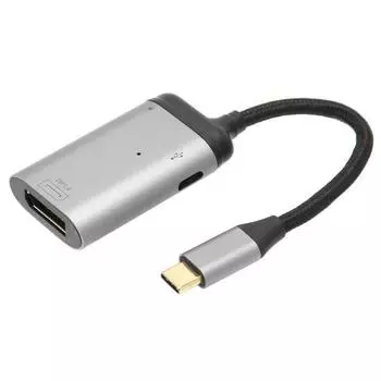 Адаптер JORINDO TypeC - DisplayPort с подачей питания 100 Вт Портативный адаптер TypeC - DP для ноутбука