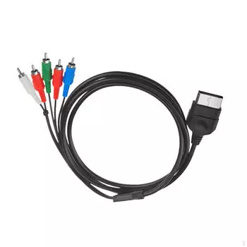 Адаптер кабеля RCA 1,8 м профессиональный, сильный, антиинтерференционный, HDTV, компонентный, композитный