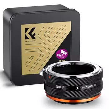 Адаптер крепления Concept IV Совместим с объективами Nikon с байонетом Nikon F Совместим с насадкой Sony E NEX для камеры Адаптер для конвертации объектива Руководство пользователя