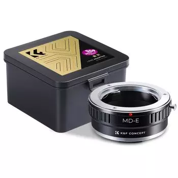 Адаптер крепления Concept Mount Совместимый с Minolta MD Mount MC Lens Совместимый с Sony E Mount NEX Camera Conversion Mount Lens Conversion Ring Mount