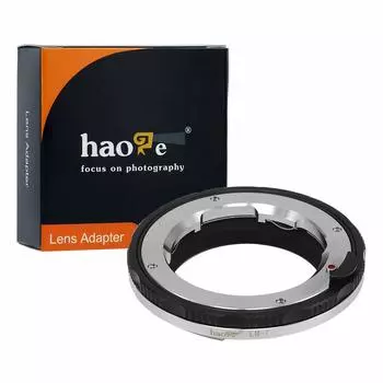 Адаптер крепления объектива Haoge Macro Focus для объектива Leica M LM Zeiss ZM Voigtlander VM к камере Leica L Mount Typ Typ Typ601 для Panasonic Panasonic S1 S1R