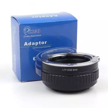 Адаптер крепления Pixco с объективом Helicoid Leica R, совместимый с камерой Canon EOS M EOS (Башпо) - Leica R-Canon M