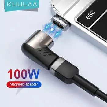 Адаптер магнитный Kuulaa с USB-А на Type-C